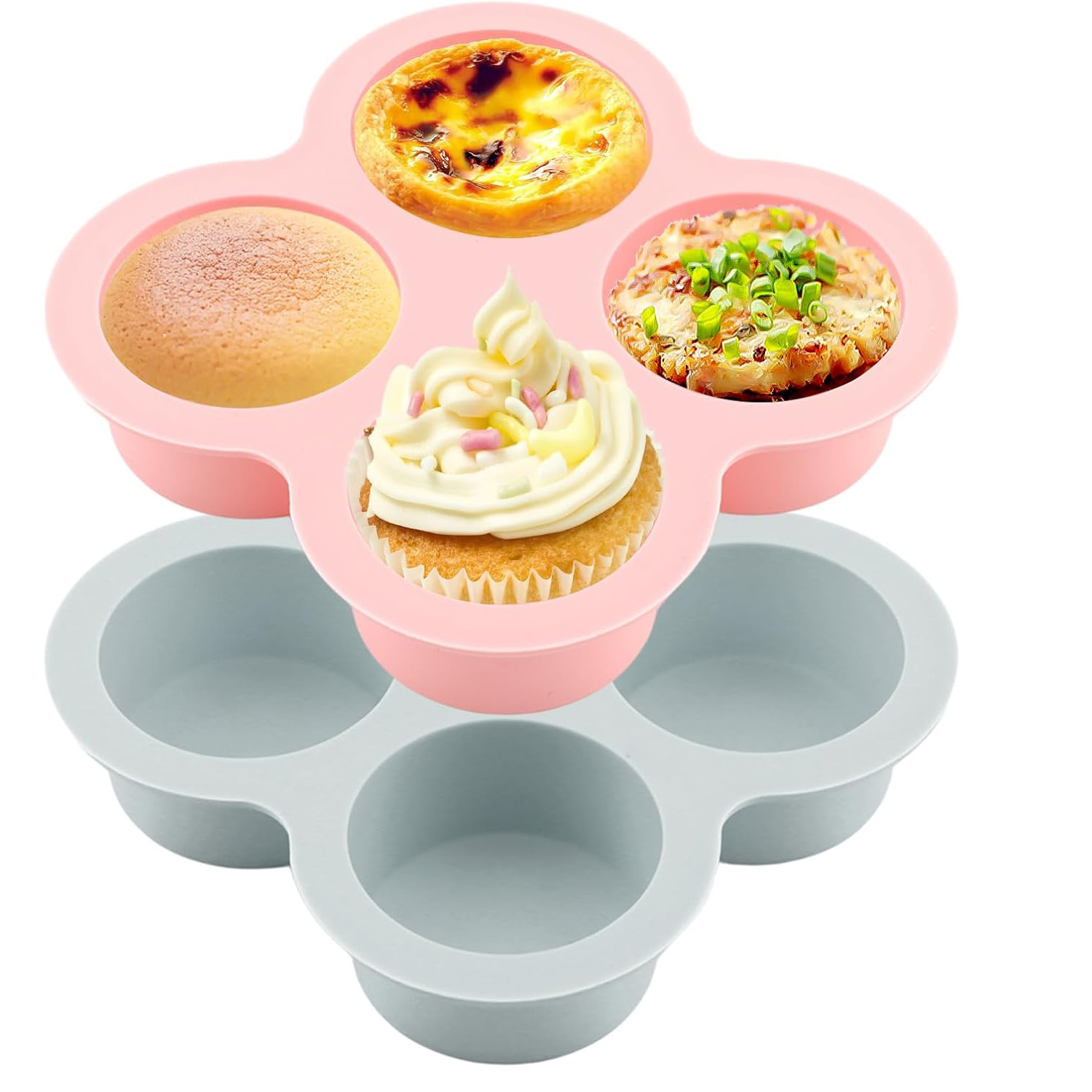 Air Fryer Accessories - 1PC Reusable Silicone Air Fryer Egg