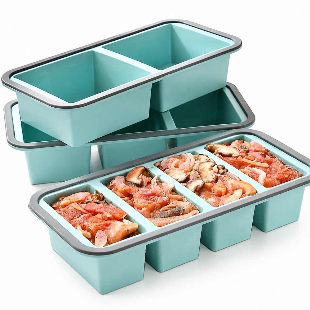 Air Fryer Accessories - Large Ice Cube Mold Silicone Freezer
