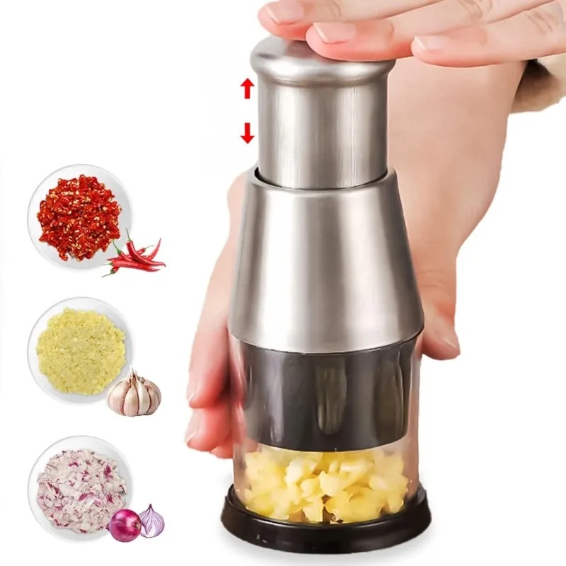 Stainless Steel Manual Garlic  - Kitchen Gadgets Garlic recension och pris