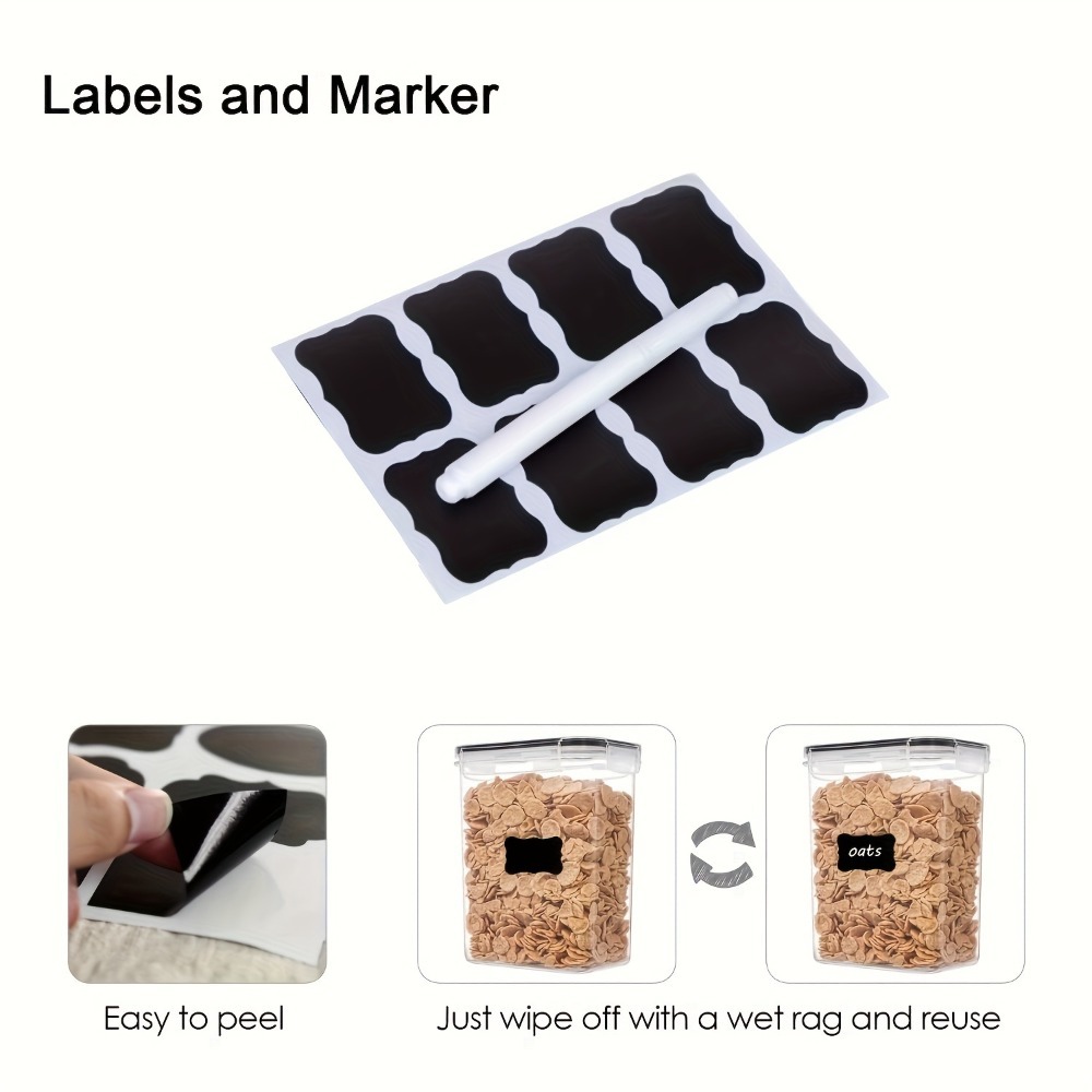 24Pcs Food Storage Containers  - Kitchen Gadgets Design recension och pris