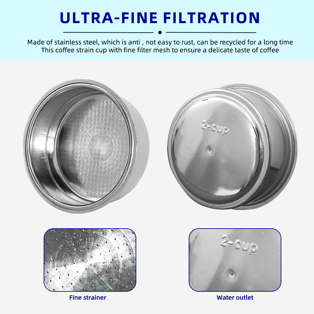 Pressured Double Layer 51mm St - Stainless Steel Strainer recension och pris