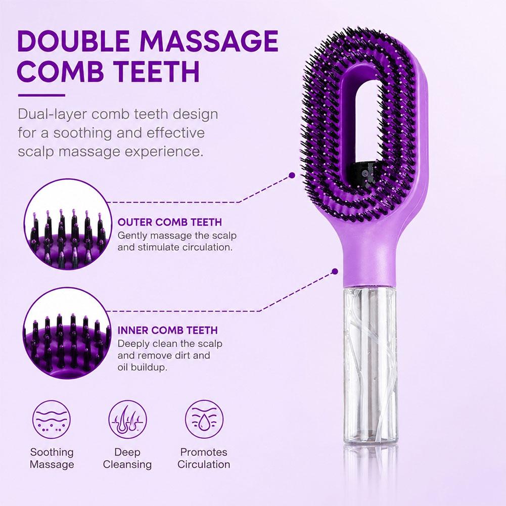 2 in 1 Spray Hair Brush Detang - Oil Mister Spray Bottle recension och pris