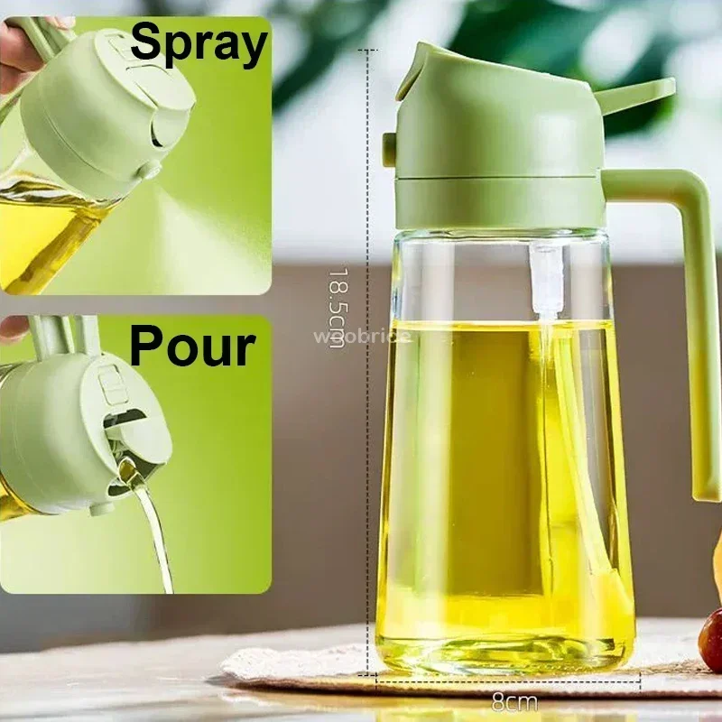 Olive Oil Sprayer Mister for C - Oil Mister Spray Bottle recension och pris