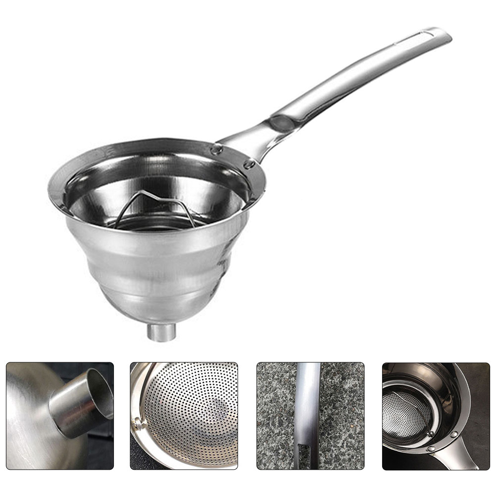 1Pcs Stainless Steel Oil Filte - Stainless Steel Strainer recension och pris