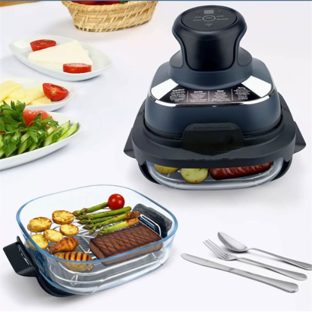 update. 3PCS Stainless Steel R - Air Fryer Accessories recension och pris
