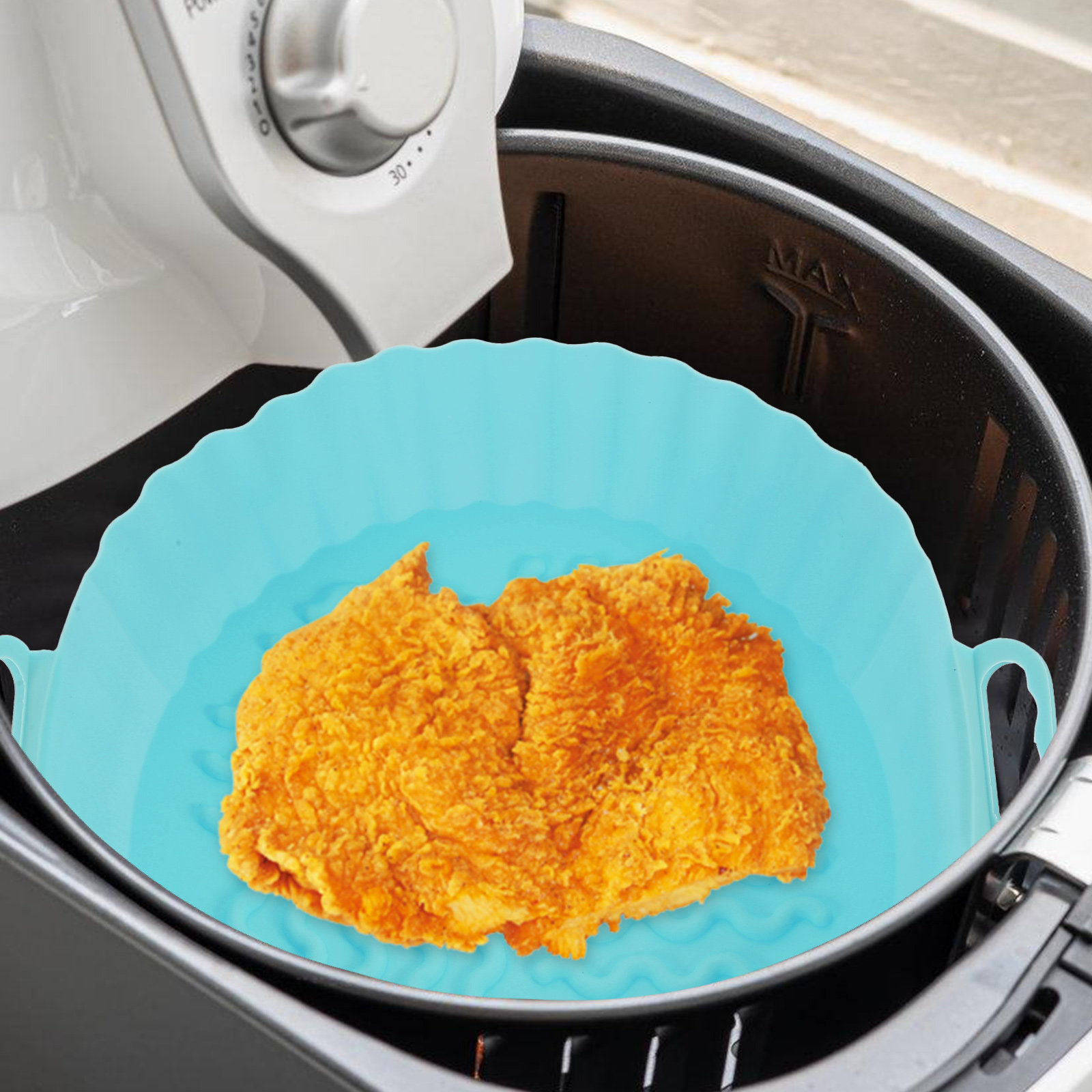 2Pcs Silicone Baking Mat for A - Air Fryer Accessories recension och pris