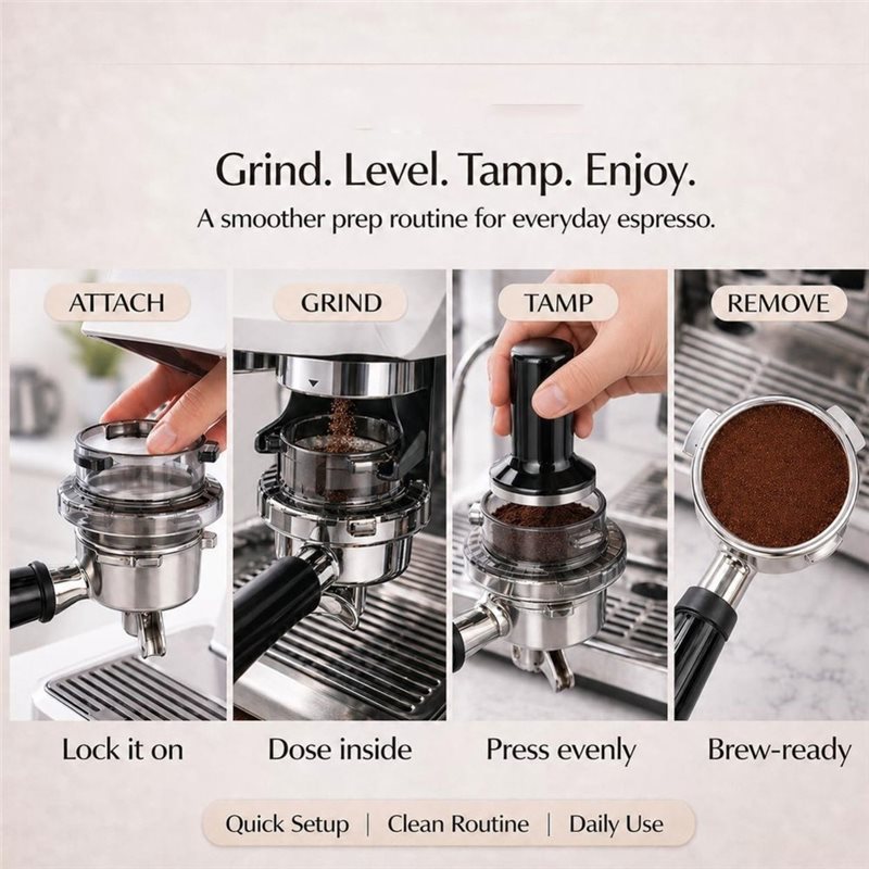 Promotion!Twist-Lock Portafilt - Breville Espresso Barista Touch recension och pris
