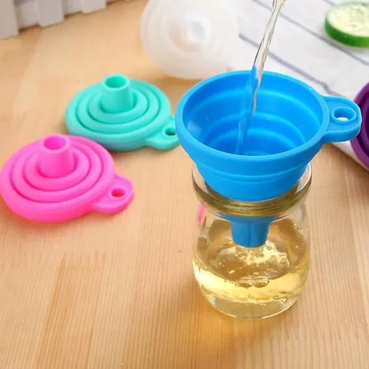 1/4PCS Silicone Collapsible Fu - Kitchen Gadgets Design recension och pris