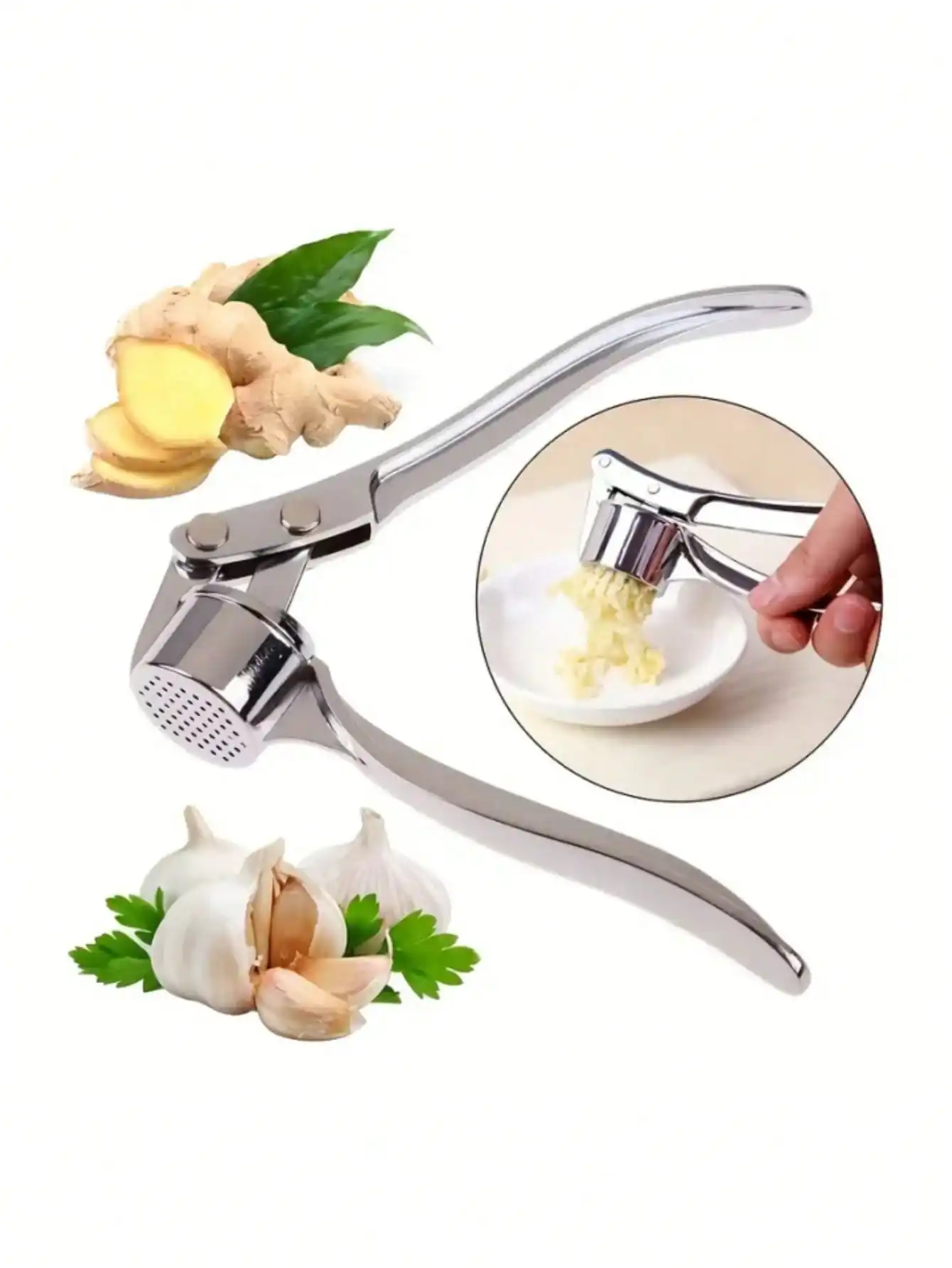 Kitchen Garlic Press Crusher M - Kitchen Gadgets Garlic recension och pris