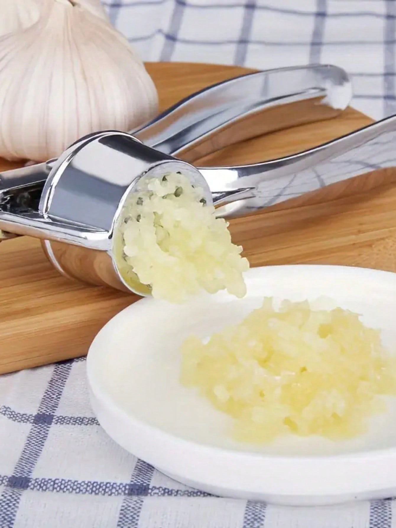 Kitchen Garlic Press Crusher M - Kitchen Gadgets Garlic recension och pris