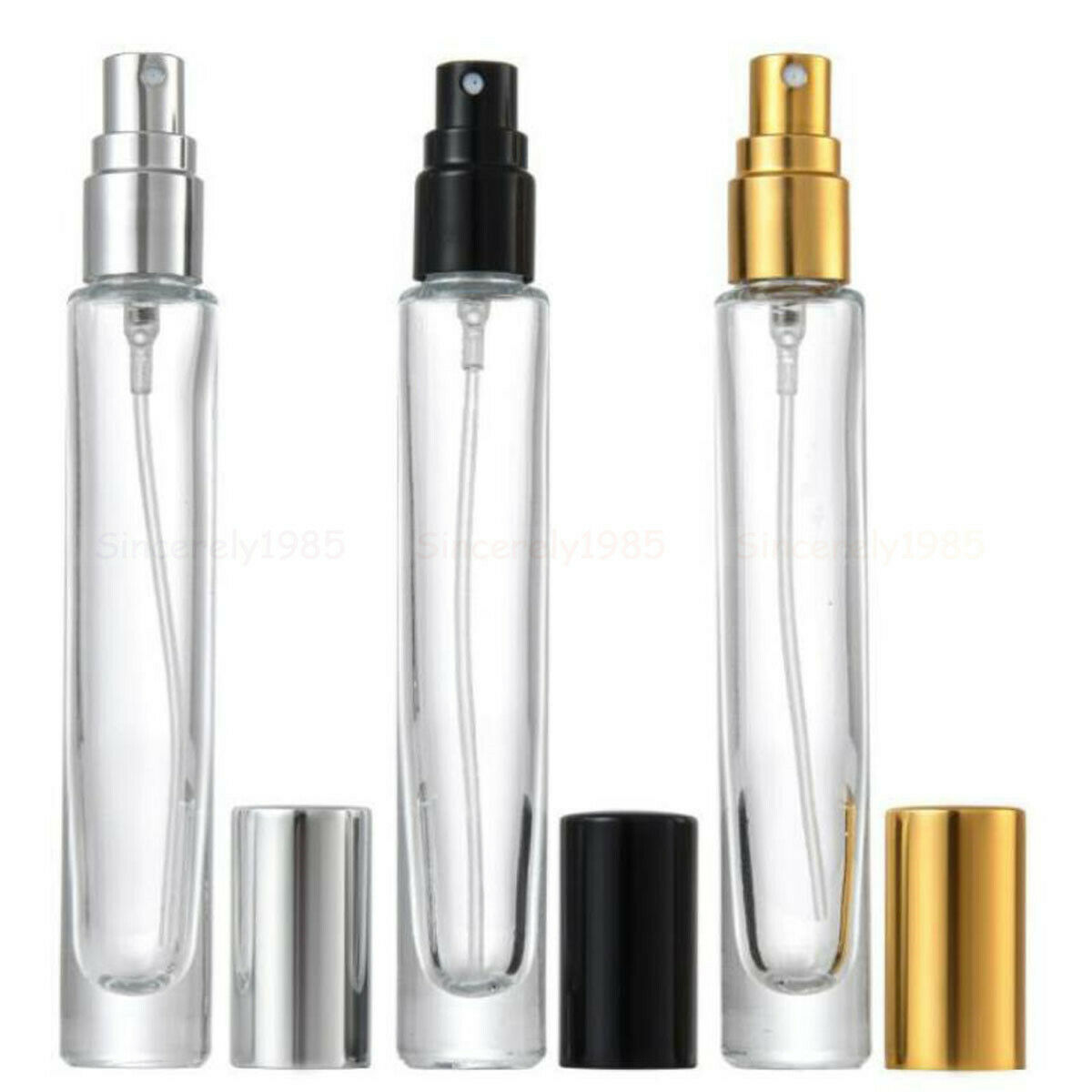 3X 10X 10ML Clear Round Thick  - Oil Mister Spray Bottle recension och pris