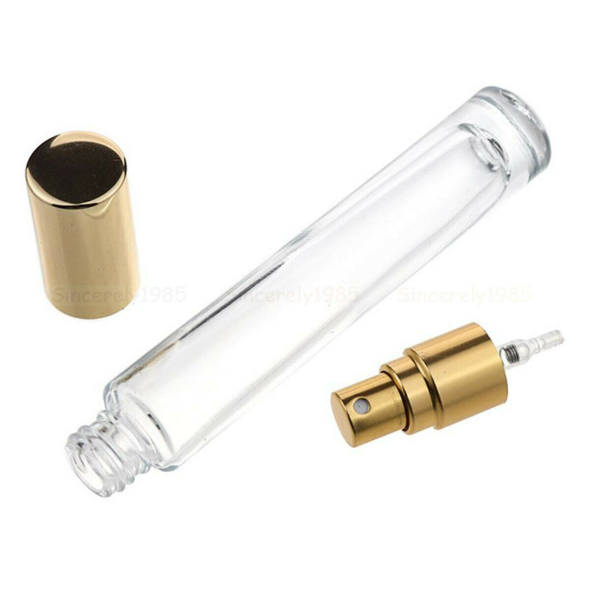 3X 10X 10ML Clear Round Thick  - Oil Mister Spray Bottle recension och pris