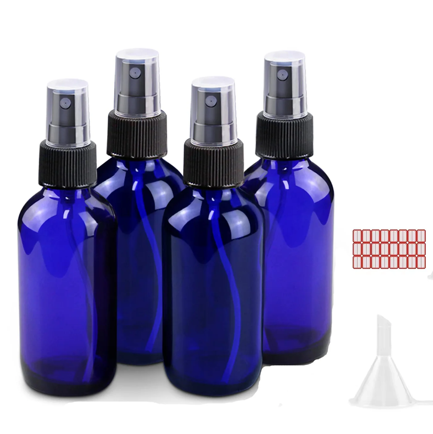 1 Piece 5ml /100ml Blue Glass  - Oil Mister Spray Bottle recension och pris