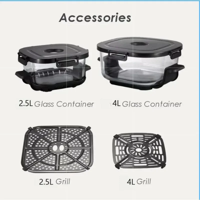 Portable Air Fryer 6 In 1 Digi - Air Fryer Accessories recension och pris